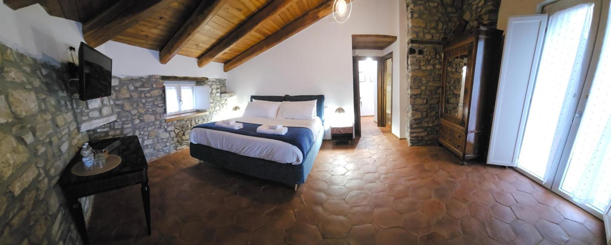 La Mansarda Bed and Breakfast Castellabate Værelse billede